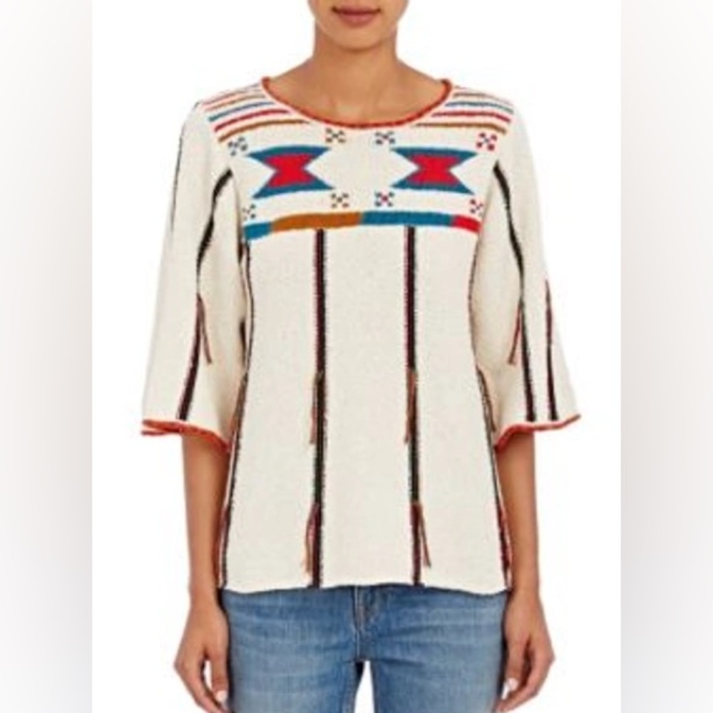 Ulla Johnson Bucle Inez top in Natural
